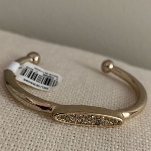 Gold bangle bracelet from Ann Taylor Loft - NWT